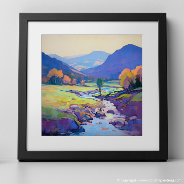 Framed version of Glen Strathfarrar