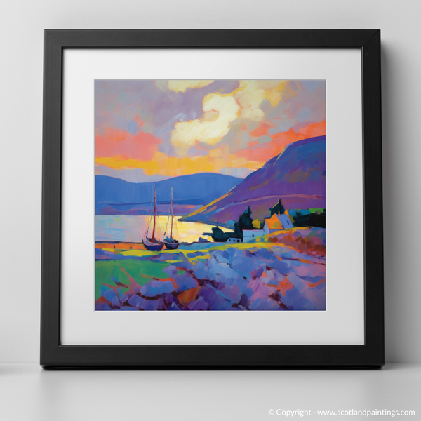 Framed version of Cromarty Harbour