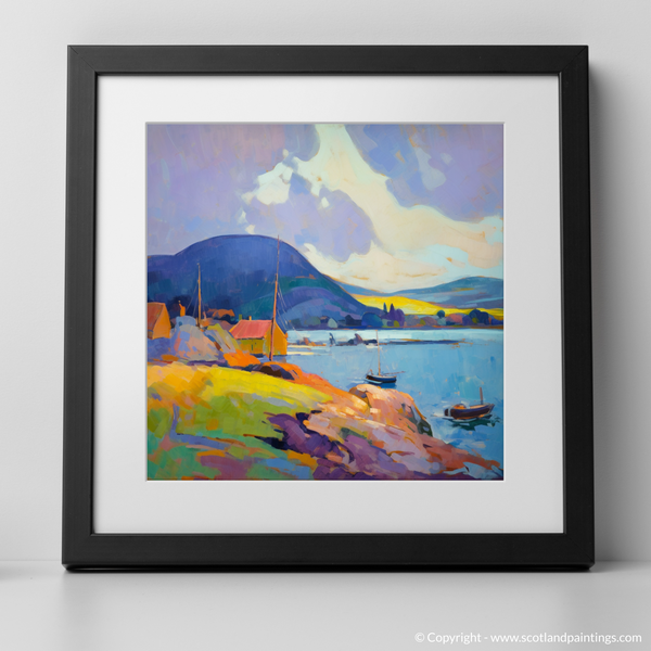 Framed version of Cromarty Harbour