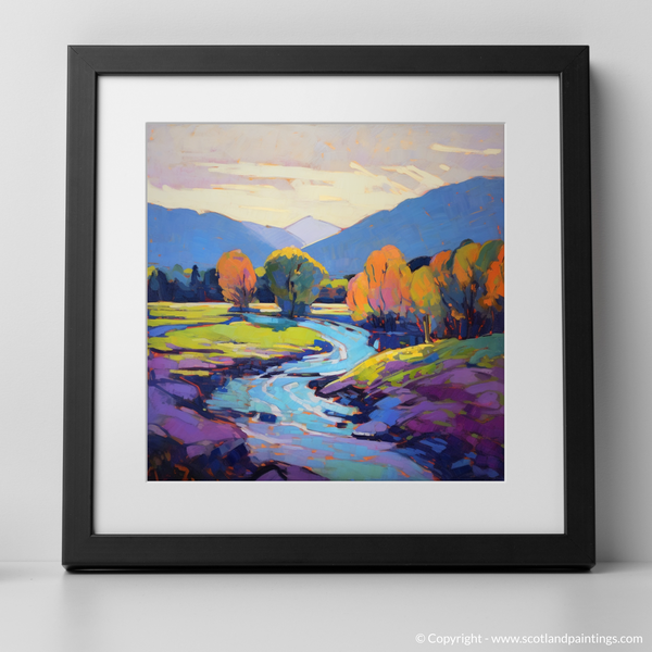 Framed version of River Nith