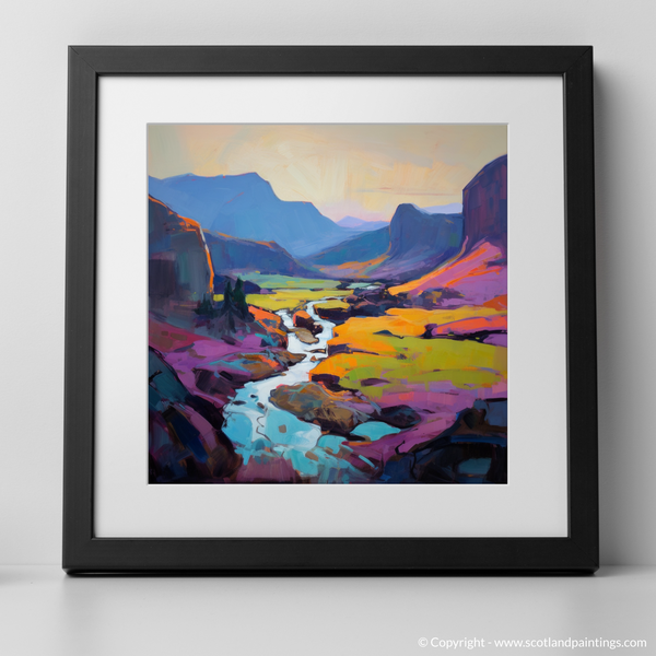 Framed version of Isle of Skye