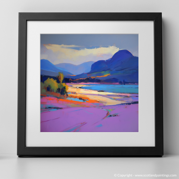 Framed version of Seilebost Beach