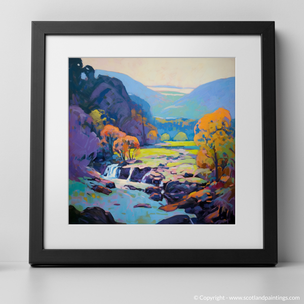 Framed version of Falls of Falloch