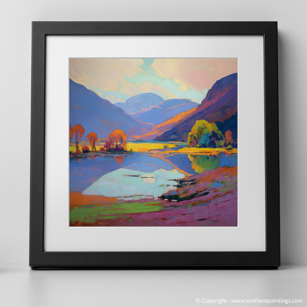 Framed version of Loch Leven