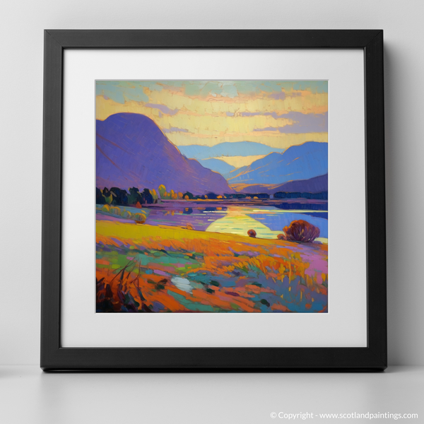 Framed version of Loch Leven