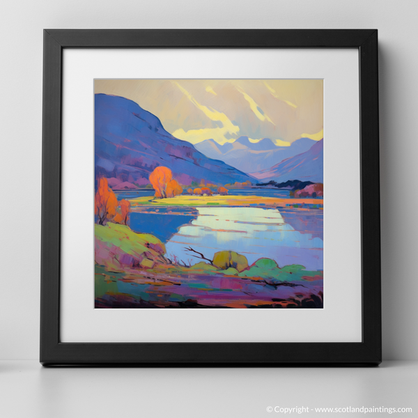 Framed version of Loch Leven