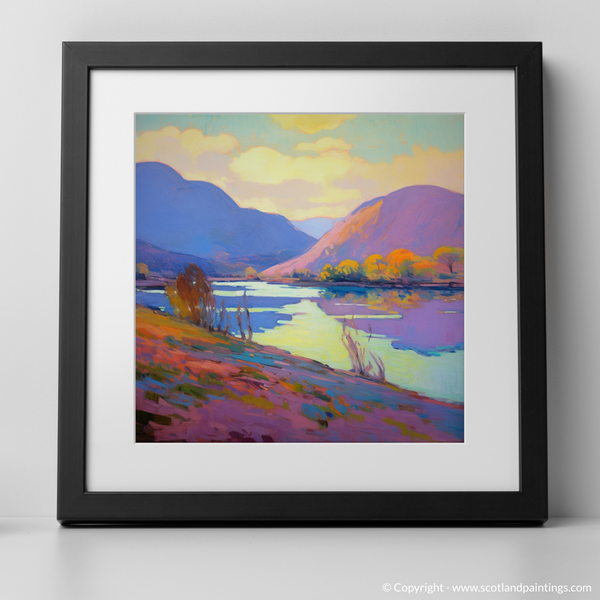 Framed version of Loch Leven