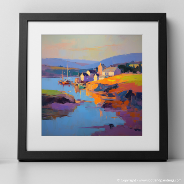 Framed version of St Monans Harbour