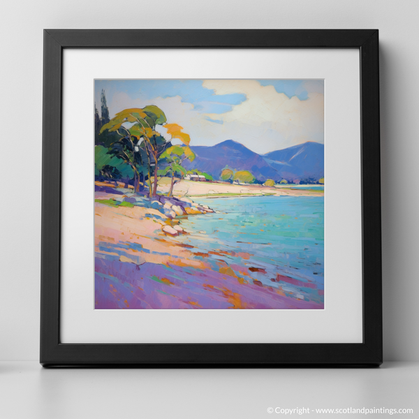 Framed version of Silver Sands of Morar