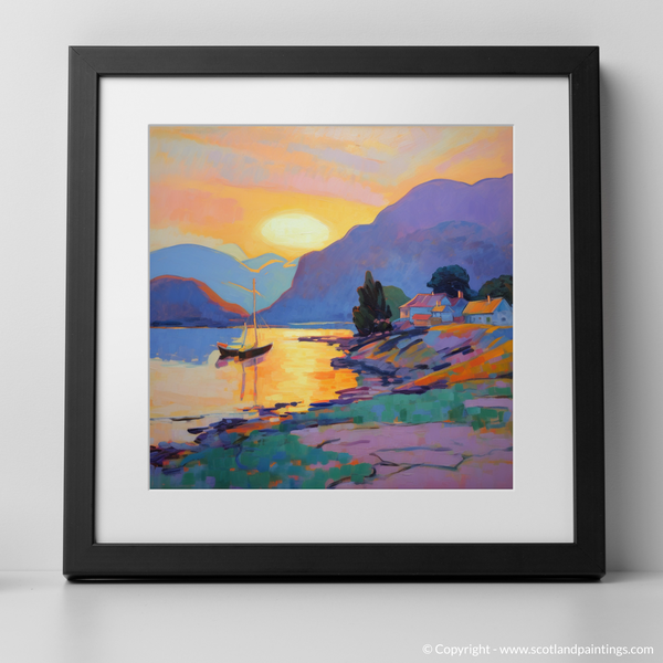 Framed version of Plockton Harbour