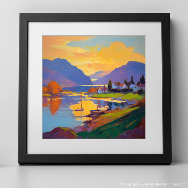 Framed version of Plockton Harbour