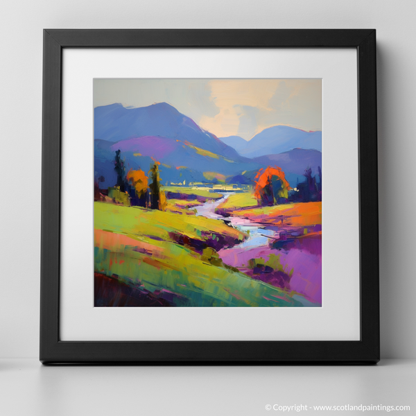 Framed version of Glen Lyon