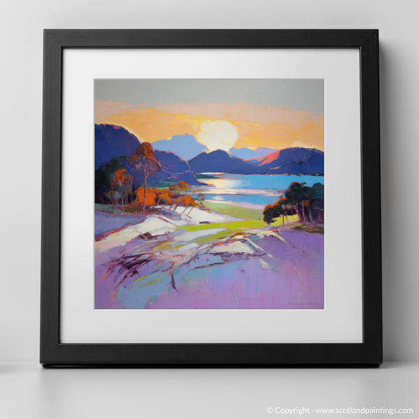 Framed version of Silver Sands of Morar