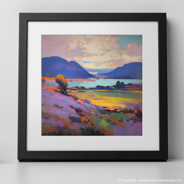 Framed version of Loch Insh