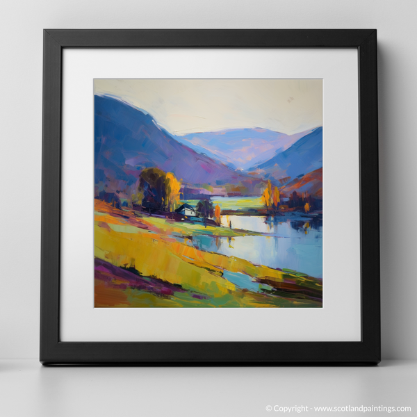 Framed version of Loch Earn