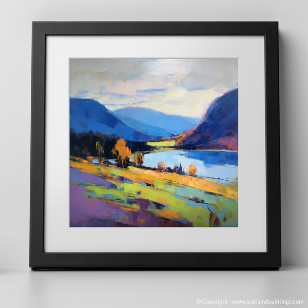 Framed version of Loch Earn