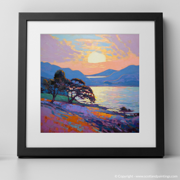 Framed version of Ardanaiseig Bay