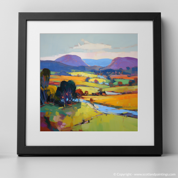 Framed version of Glendevon