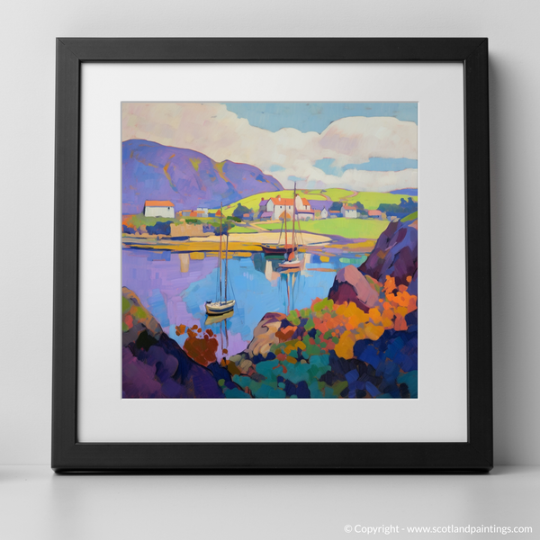 Framed version of Portsoy Harbour