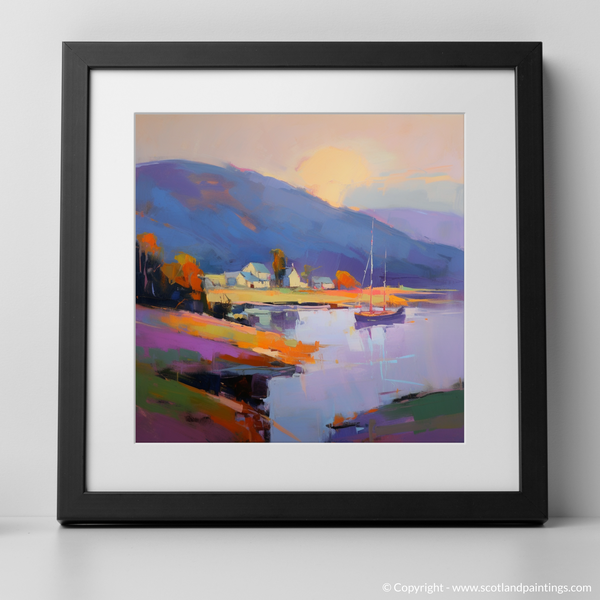 Framed version of Cromarty Harbour