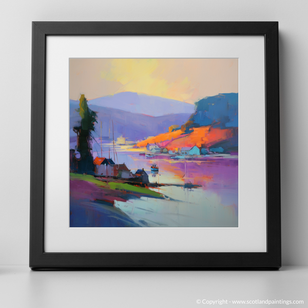 Framed version of Cromarty Harbour