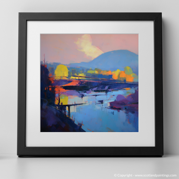 Framed version of River Clyde