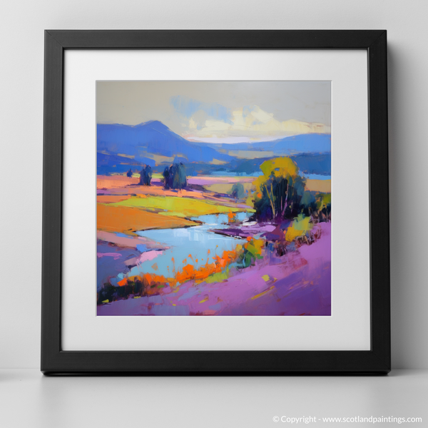 Framed version of River Dee