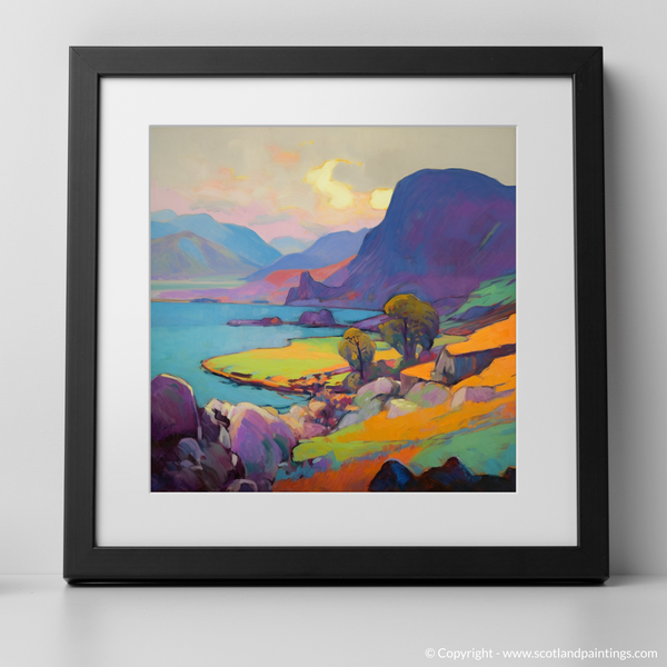 Framed version of Isle of Skye