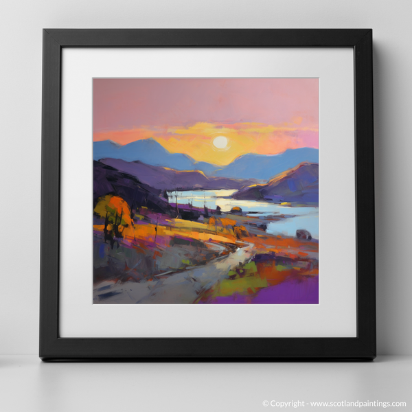 Framed version of Scourie Bay