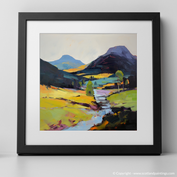 Framed version of The Cairnwell