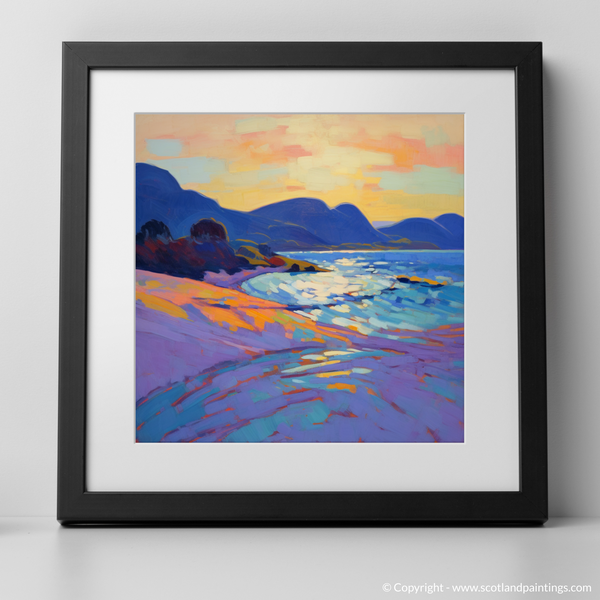 Framed version of Mellon Udrigle Beach