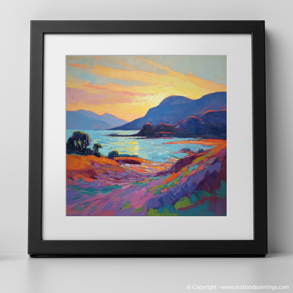 Framed version of Kiloran Bay