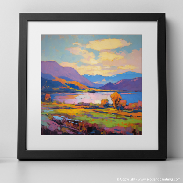 Framed version of Loch Insh