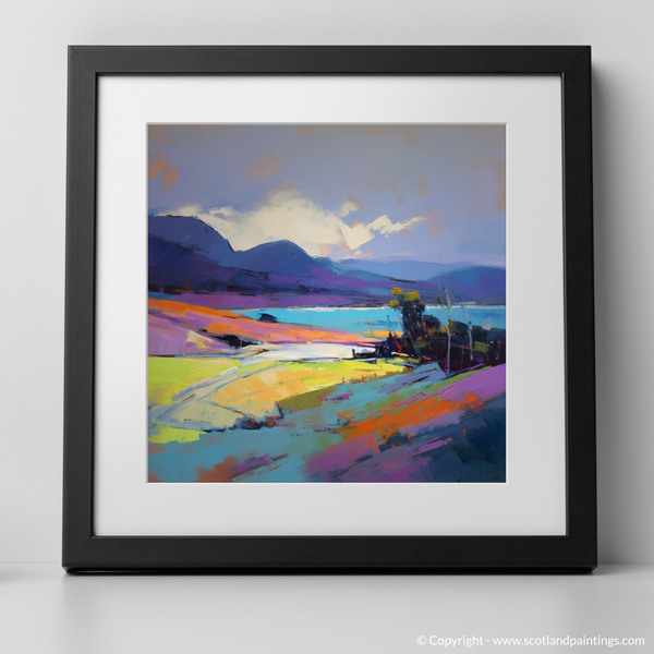 Framed version of Mellon Udrigle Beach