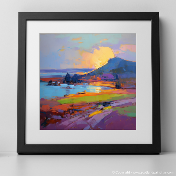 Framed version of Coldingham Bay