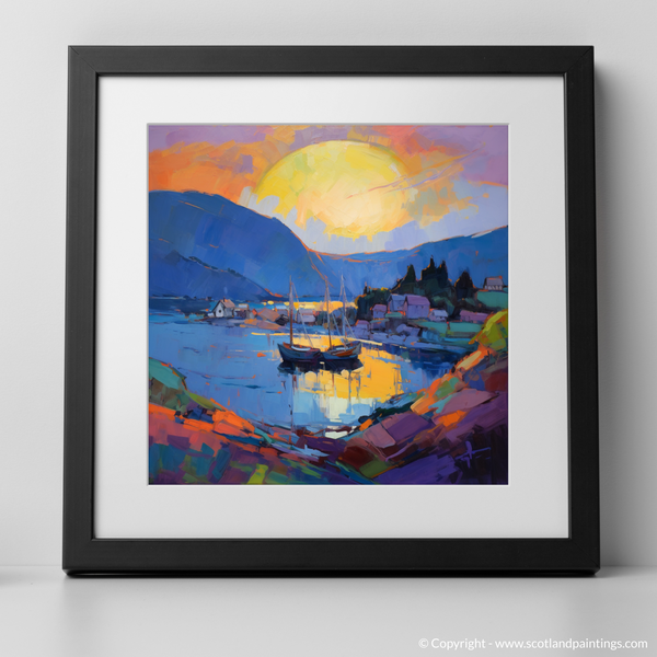 Framed version of Tobermory Harbour