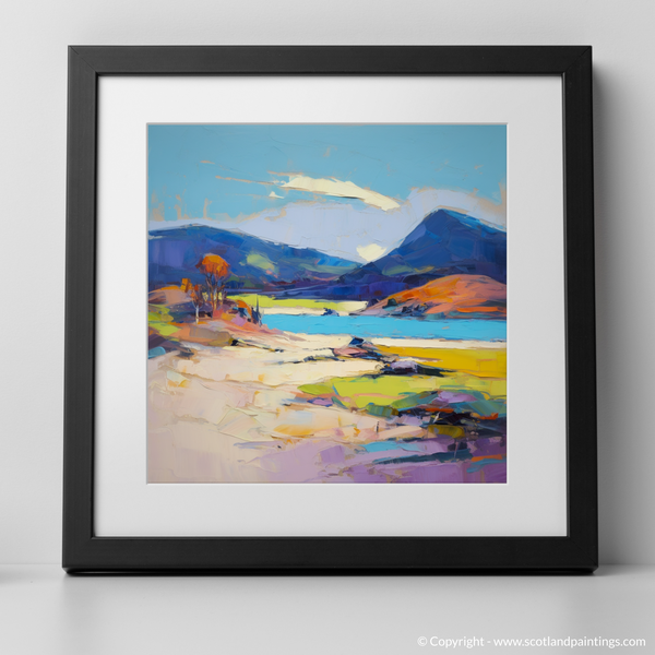 Framed version of Mellon Udrigle Beach