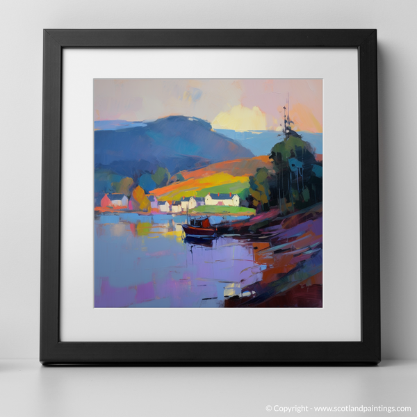 Framed version of Tobermory Harbour