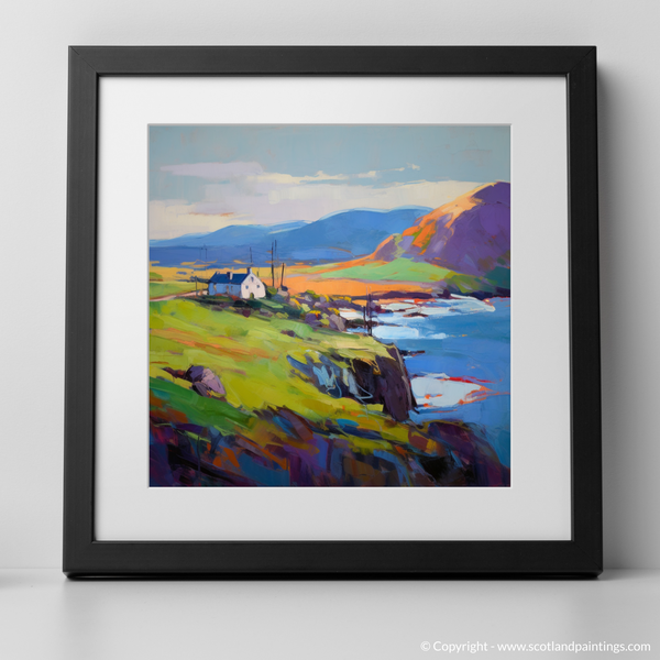 Framed version of Shetland