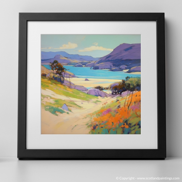 Framed version of Achmelvich Beach