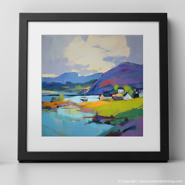 Framed version of Gairloch Harbour