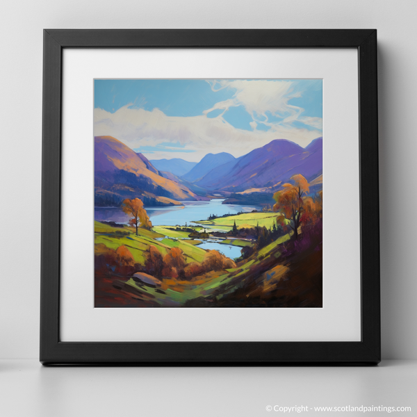 Framed version of Loch Shiel