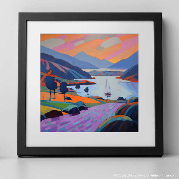 Framed version of Craobh Haven Harbour