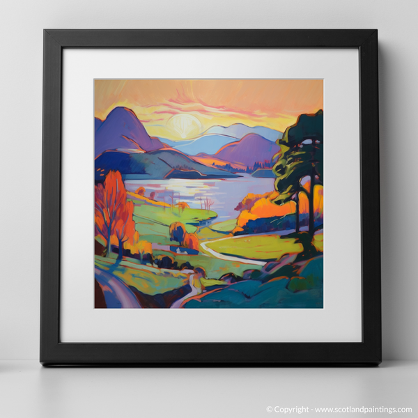 Framed version of Loch Spelve