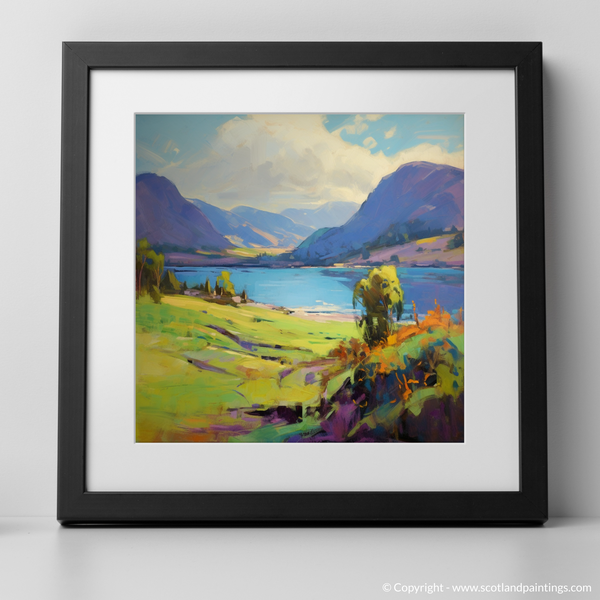 Framed version of Loch Leven