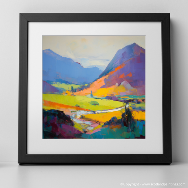 Framed version of Glen Coe