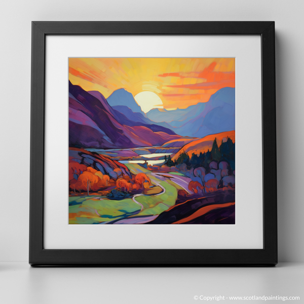 Framed version of Glencoe