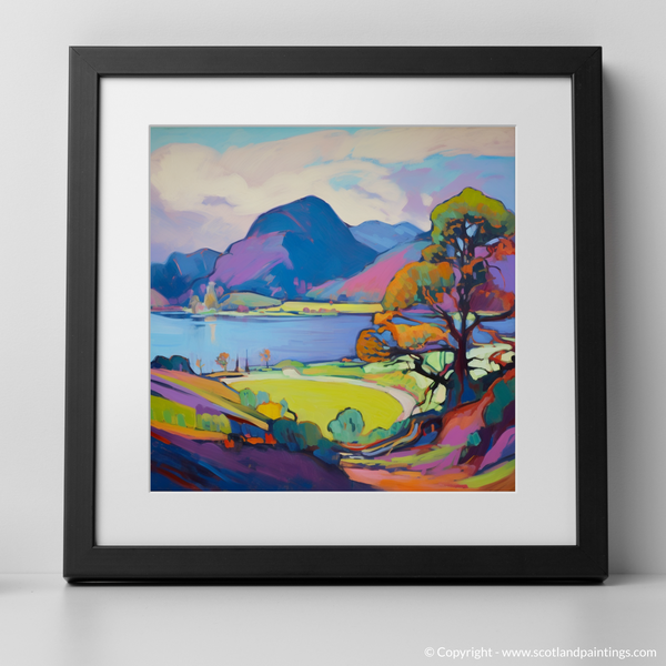 Framed version of Loch Maree