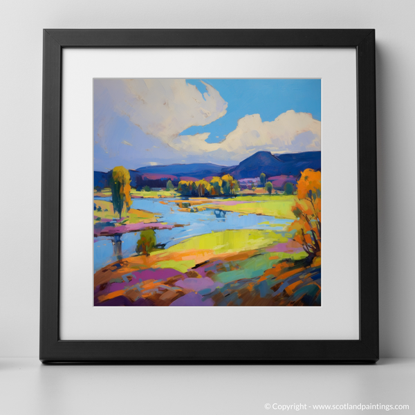 Framed version of River Tay