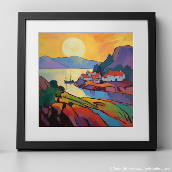 Framed version of Pittenweem Harbour